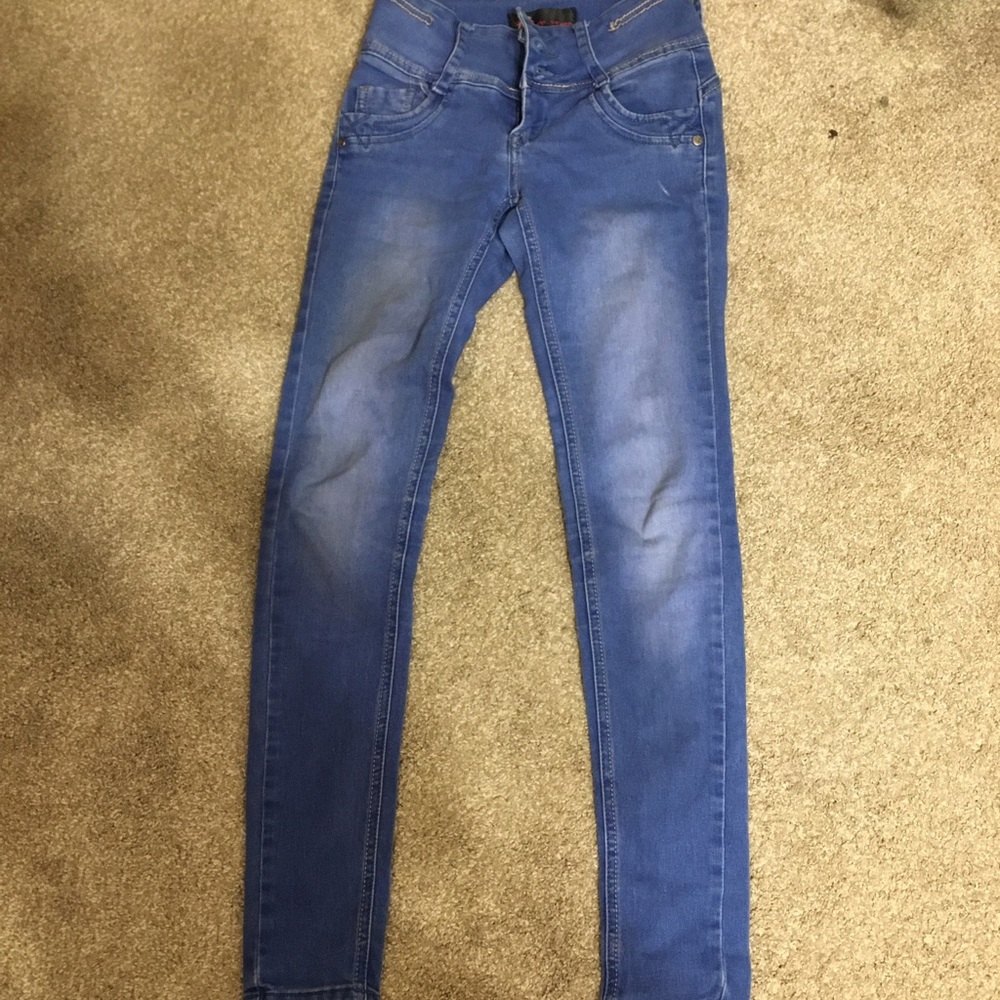Light blue jeans